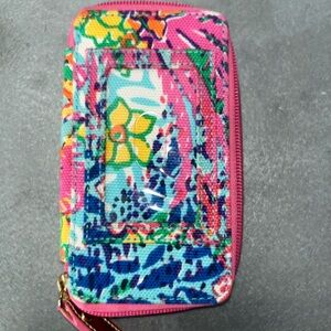 *New* Lilly Pulitzer Multicolor Floral Wallet Wristlet